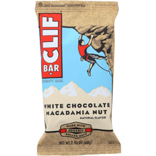 Load image into Gallery viewer, CLIF BAR: Energy Bar White Chocolate Macadamia Nut, 2.4 oz