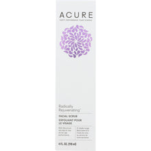 Load image into Gallery viewer, ACURE: Radically Rejuvenating Facial Scrub, 4 fl oz