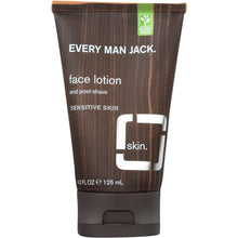 Load image into Gallery viewer, EVERY MAN JACK: Face Lotion and Post-Shave Fragrance Free, 4.2 oz