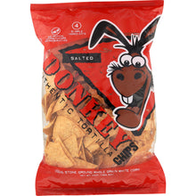 Load image into Gallery viewer, DONKEY CHIP: All Natural Authentic Tortilla Chips Salted, 14 oz