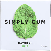 Load image into Gallery viewer, SIMPLYGUM: Gum Mint Natural, 15 pc