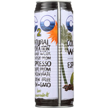 Load image into Gallery viewer, C20: Water Coconut Pure with Espresso, 17.5 oz
