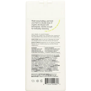 ACURE: Curiously Clarifying Shampoo Lemongrass & Argan, 12 fl oz