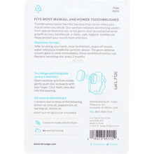 Load image into Gallery viewer, DR TUNGS: Snap-On Toothbrush Sanitizer, 2 pc