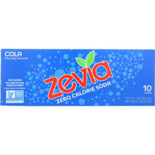 Load image into Gallery viewer, ZEVIA: Soda Cola 10 pk, 120 oz