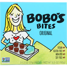 Load image into Gallery viewer, BOBO'S OAT BARS: Bobo's Bites Original 5 Bars, 6.5 oz