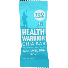 Load image into Gallery viewer, HEALTH WARRIOR: Bar Chia Caramel Sea Salt, .88 oz