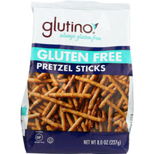 Load image into Gallery viewer, GLUTINO: Gluten Free Pretzel Sticks, 8 oz