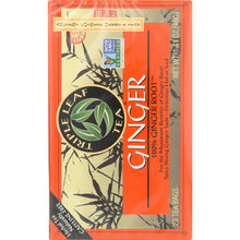 Load image into Gallery viewer, TRIPLE LEAF: 100% Ginger Root Herbal Tea, 20 bg