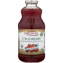 Load image into Gallery viewer, LAKEWOOD ORGANIC: Cranberry Juice Blend, 32 oz