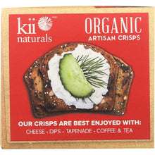 Load image into Gallery viewer, KII NATURALS: Cranberry &amp; Cashew Artisan Crisps, 5.3 oz