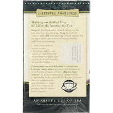 Load image into Gallery viewer, LIFESTYLE AWARENESS: Serene Slumber Tea, 20 teabags