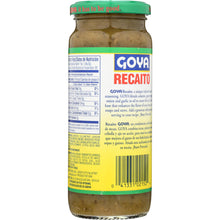 Load image into Gallery viewer, GOYA: Recaito Cilantro Cooking Base, 12 oz