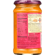Load image into Gallery viewer, PATAKS: Sauce Mango Glass, 15 oz