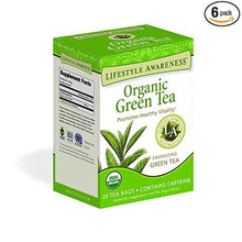Load image into Gallery viewer, LIFESTYLE AWARENESS: Organic Green Tea, 20 teabags