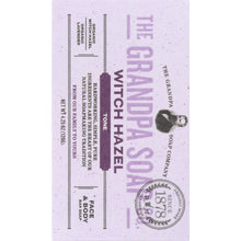 Load image into Gallery viewer, GRANDPAS: SOAP BAR WITCH HAZEL (4.250 OZ)