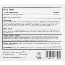 Load image into Gallery viewer, MOUNTAIN OCEAN: Lip Trip SPF-15, 0.165 Oz