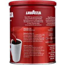 Load image into Gallery viewer, LAVAZZA: Coffee Ground House Blend, 10 oz