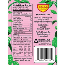 Load image into Gallery viewer, JACKS QUALITY: Organic Low Sodium Borlotti Beans, 13.4 oz