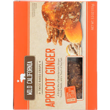 Load image into Gallery viewer, WILD CALIFORNIA: Apricot Ginger Crisps, 5.3 oz