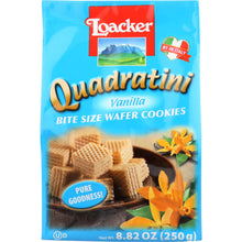 Load image into Gallery viewer, LOACKER: Quadratini Vanilla Wafer Cookies, 8.82 Oz