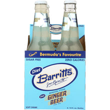 Load image into Gallery viewer, BARRITT'S: Diet Ginger Beer 4x12 Oz Bottle, 48 oz